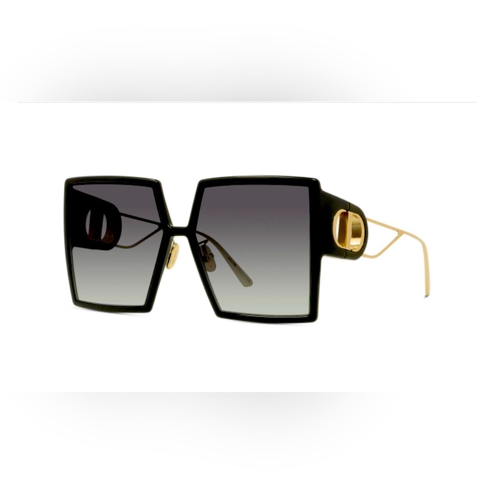 NWOT Christian Dior large frame sunglasses in case